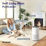 LEVOIT Air Purifiers for Large Home Bedroom 83m², CADR 400m³/h, Alexa Enabled, H13 HEPA Filter with PM2.5 Intelligent Air Quality Sensor, 4-Speed, Removes 99.97% Pollen Allergy Dust Smoke Pet, Auto Mode, White,  2-Years Warranty. - Image 9