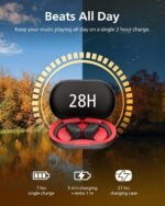 Philips TAA6709DG/97 Open-ear true wireless sports headphones, 6000 series, Open-ear true wireless fit, Air conduction, Up to 28 hours play time, IP55 dust/water protection, Customizable on-ear touch controls. - Image 8