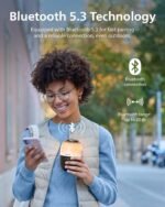 Philips TAS2108BK/00 Wireless speaker, Passive radiator. Punchy bass, Multiple lighting modes, 5W RMS output power, Easily receive calls, Up to 7 hours play time, 3.5 hours charging time, Black Color. - Image 3