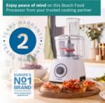 BOSCH FOOD PREOCESSOR CP WHITE 700W MCM3100WGB MADE IN SLOVENIA ( 1 YEAR FULL WARRANTY ) - Image 9