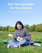 Philips TAS2108BK/00 Wireless speaker, Passive radiator. Punchy bass, Multiple lighting modes, 5W RMS output power, Easily receive calls, Up to 7 hours play time, 3.5 hours charging time, Black Color. - Image 8