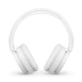 Philips TAH5209WT/97 Over-ear wireless headphones, 5000 series, Up to 65 hours play time, Lightweight over-ear headphone, Natural sound. Dynamic Bass, Clear calls, recharge fully in just 2 hours via USB-C, and a quick 5-minute.