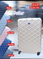 DOLLAR TROLLEY SET 3PCS 20CM,24CM,28CM, FIBER طقم شنط 3 قطع فايبر