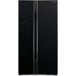 HITACHI REFRIGERATOR SIDE BY SIDE 700 LTR RS700PK0GBK MADE IN THAILAND ( 1 YEAR FULL WARRANTY + 10 YEARS COMPRESSOR WARRANTY )