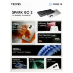 TECNO SPARK GO 2 64 GB 3 GB RAM WHITE  TEC KM4 - Image 14