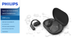 Philips TAA6709DG/97 Open-ear true wireless sports headphones, 6000 series, Open-ear true wireless fit, Air conduction, Up to 28 hours play time, IP55 dust/water protection, Customizable on-ear touch controls.