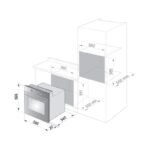 ELBA BI GAS OVEN WITH FAN & ROTTISSERIE 8 FUNCTION 60 CM AL6XLXFG MADE IN ITALY ( 1 YEAR FULL WARRANTY ) - Image 2