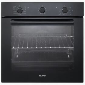 ELBA BI ELECTRIC OVEN 60CM WITH FAN 9 FUNCTION BLACK COLOR E6XLB MADE IN ITALY ( 1 YEAR FULL WARRANTY )