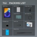 G-TAB T12 Tablet/10.1 Inches IPS Screen/Octa Core 1.6GHz Processor 4G/SIM CARD - Image 3