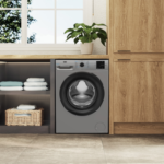 Beko 9 kg Front Load Washing Machine, 1400 RPM, Silver, WTV9140NXS - Image 3