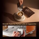 LePresso Commercial-Home Coffee Machine, Dual Boiler Coffee Maker, 15Bar Italian Pump, 6 Pre-Brewing Option with 58mm PortaFilter, Separate Hot Water and Milk Steamer, Automatic Pressure Relief - Image 2