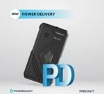 POWEROLOGY POWER BANK WITH LED BUILT-IN RETRACTABLE TYPE-C 15W WIRELESS 27000mAh PPBCHA77 - Image 4
